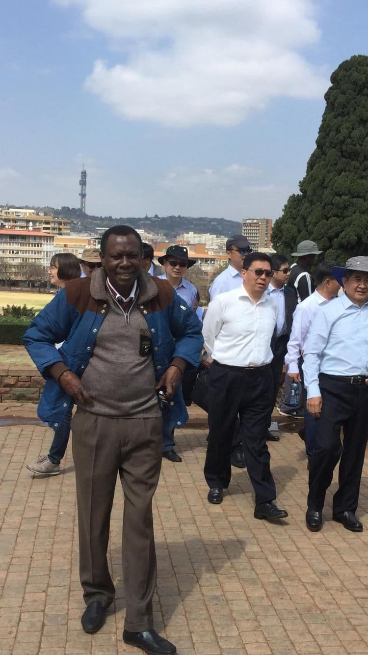 Pastor Olanusi on a mission