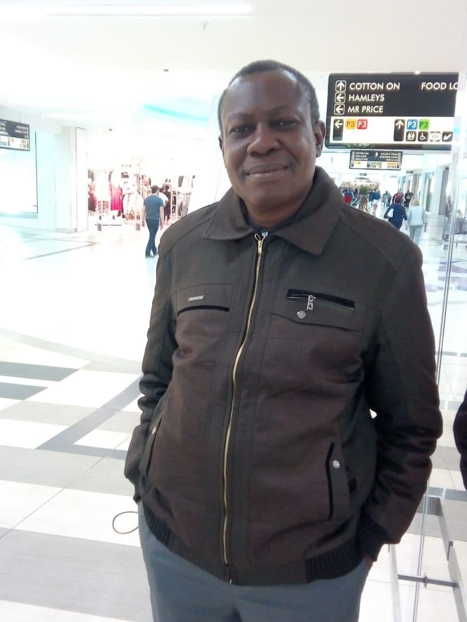 Pastor Olanusi going on God's work